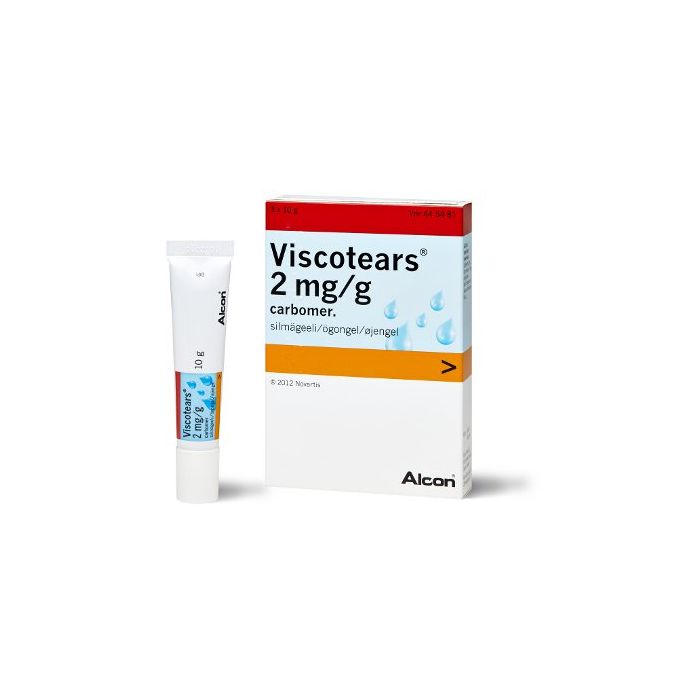 VISCOTEARS silmägeeli 2 mg/g 3 x 10 g kuva 2