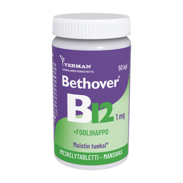Bethover B12+foolihappo Mansikka 50 TABL