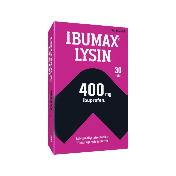 Vnr562698_IbumaxLysin400mg_N30_FI_SE_OTC_package_2023_10_12327_1