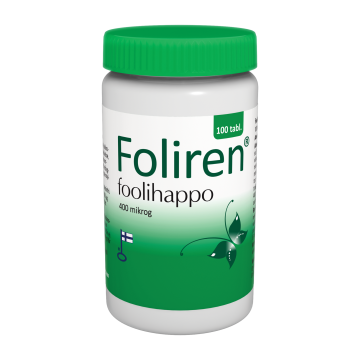FOLIREN 400 MIKROG 100 TABL