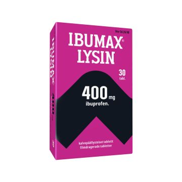 IBUMAX LYSIN tabletti, kalvopäällysteinen 400 mg 30 fol