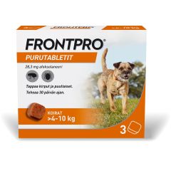 Frontpro purutabletti 28.3 mg 3 fol