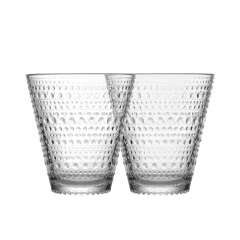 KERÄILYLAHJA SYKSY -25 Iittalan Kastehelmi-juomalasit 2 kpl (30 cl, kirkas)