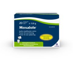MOXALOLE jauhe oraaliliuosta varten 20 kpl
