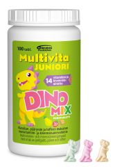 Multivita Juniori Dino Mix monivitamiini 100 purutabl