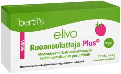 bertils Ruuansulattaja plus vadelma 32 purutablettia